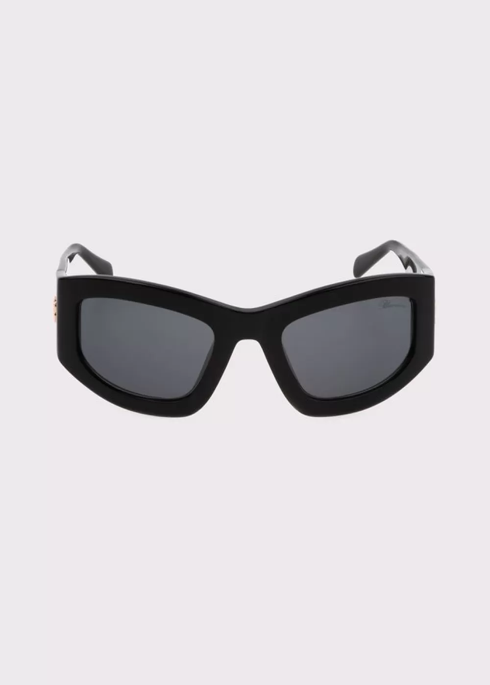 Women Blumarine Acetate Sunglasses With A Boldly Thick Frame