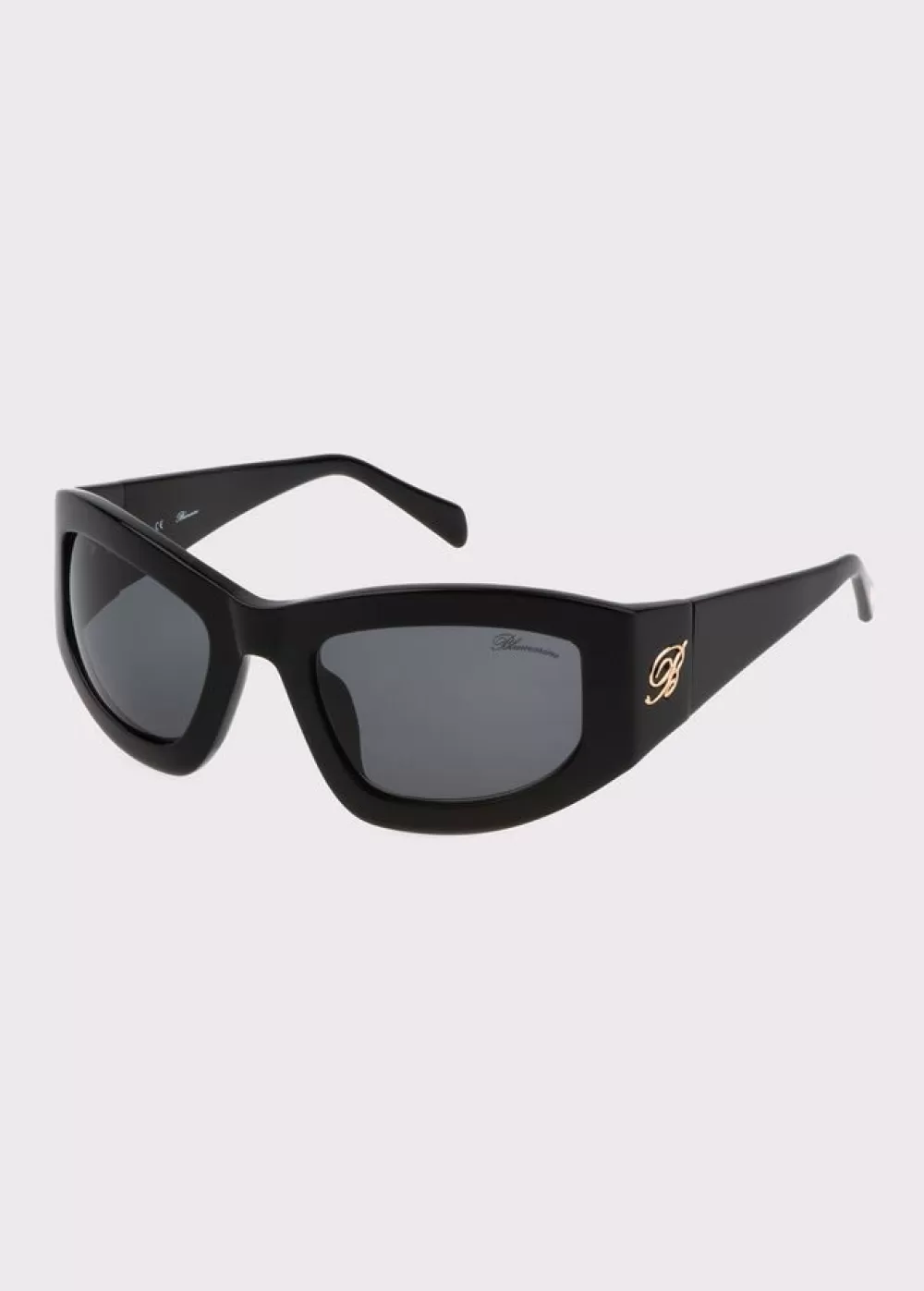 Women Blumarine Acetate Sunglasses With A Boldly Thick Frame