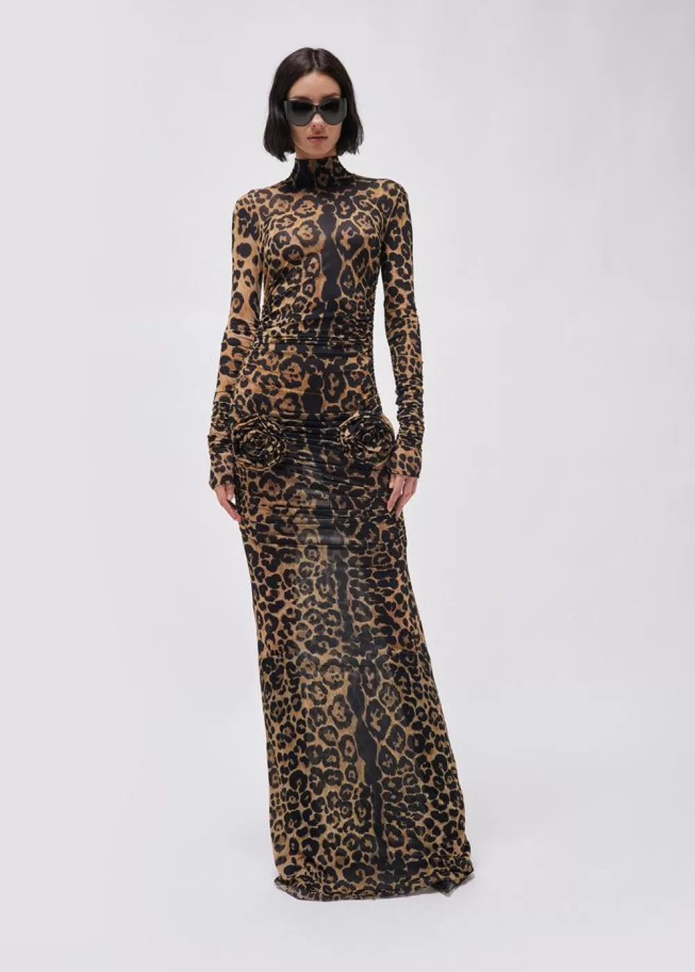 Women Blumarine Animalier Print Long Dress