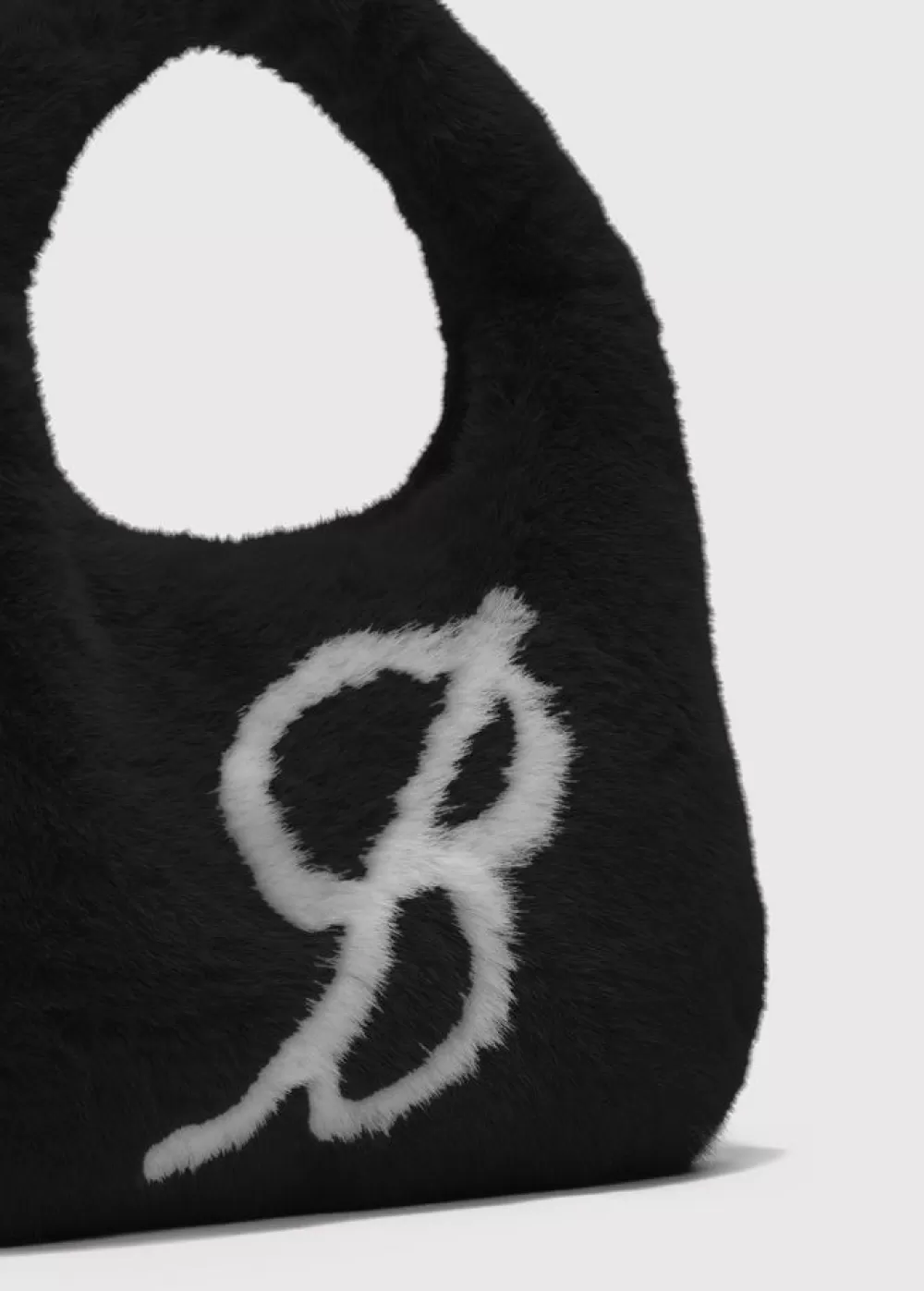 Women Blumarine Bag In Eco-Fur With Inlaid Logo