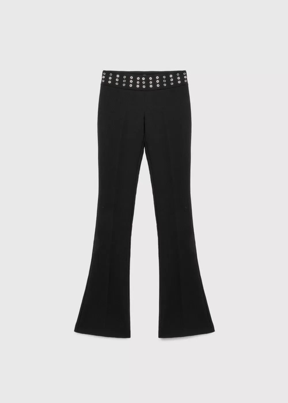Women Blumarine Flared Trousers With Studs