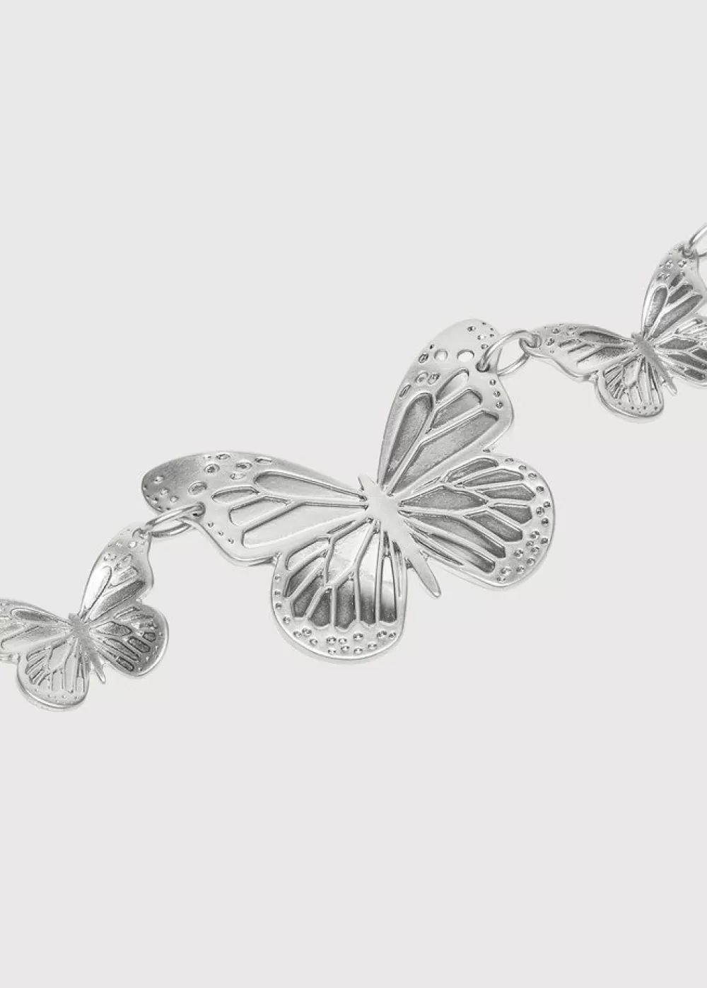 Women Blumarine Metal Belt With Butterflies