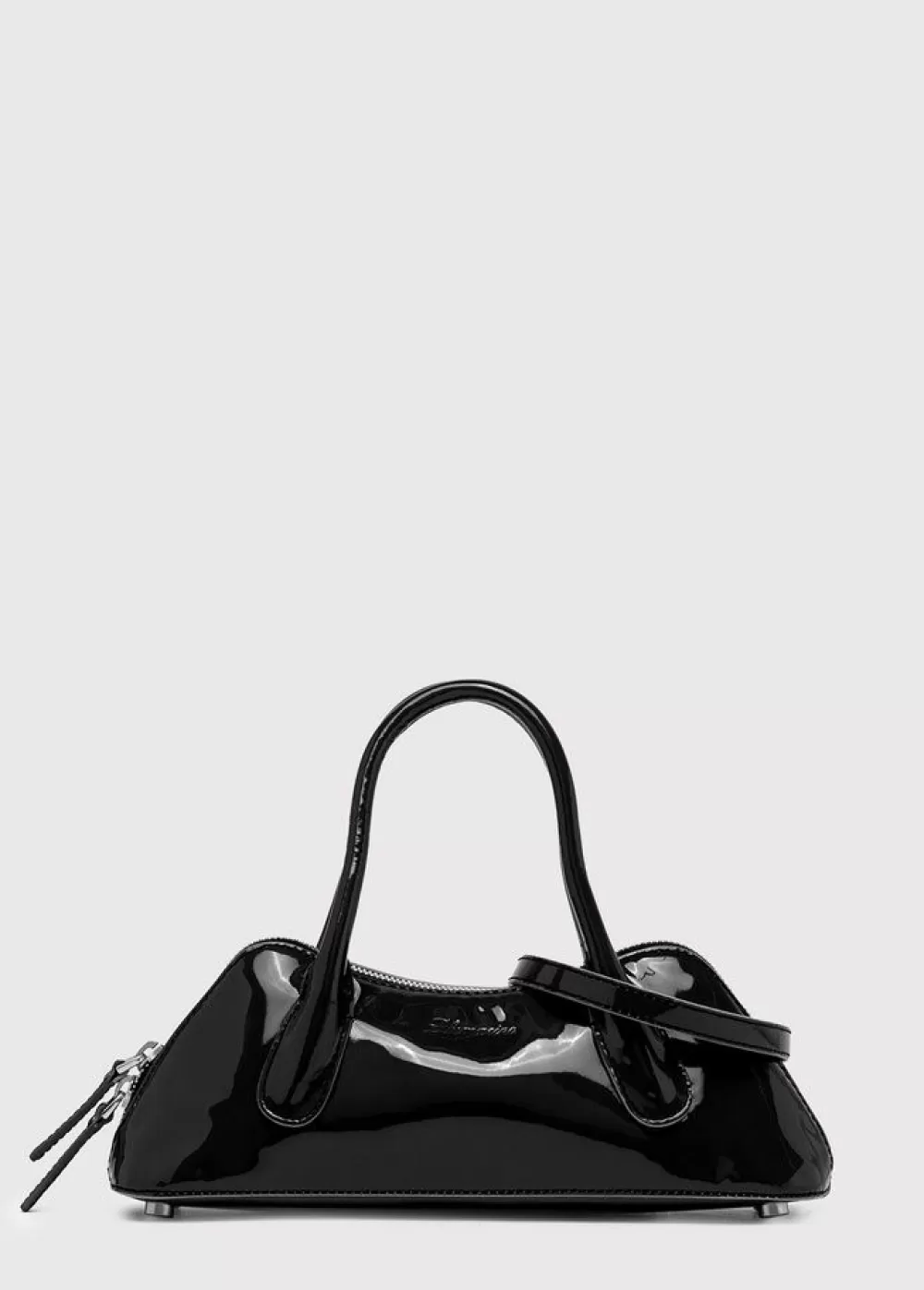 Women Blumarine Mini Kiss Me Bag In Patent Leather