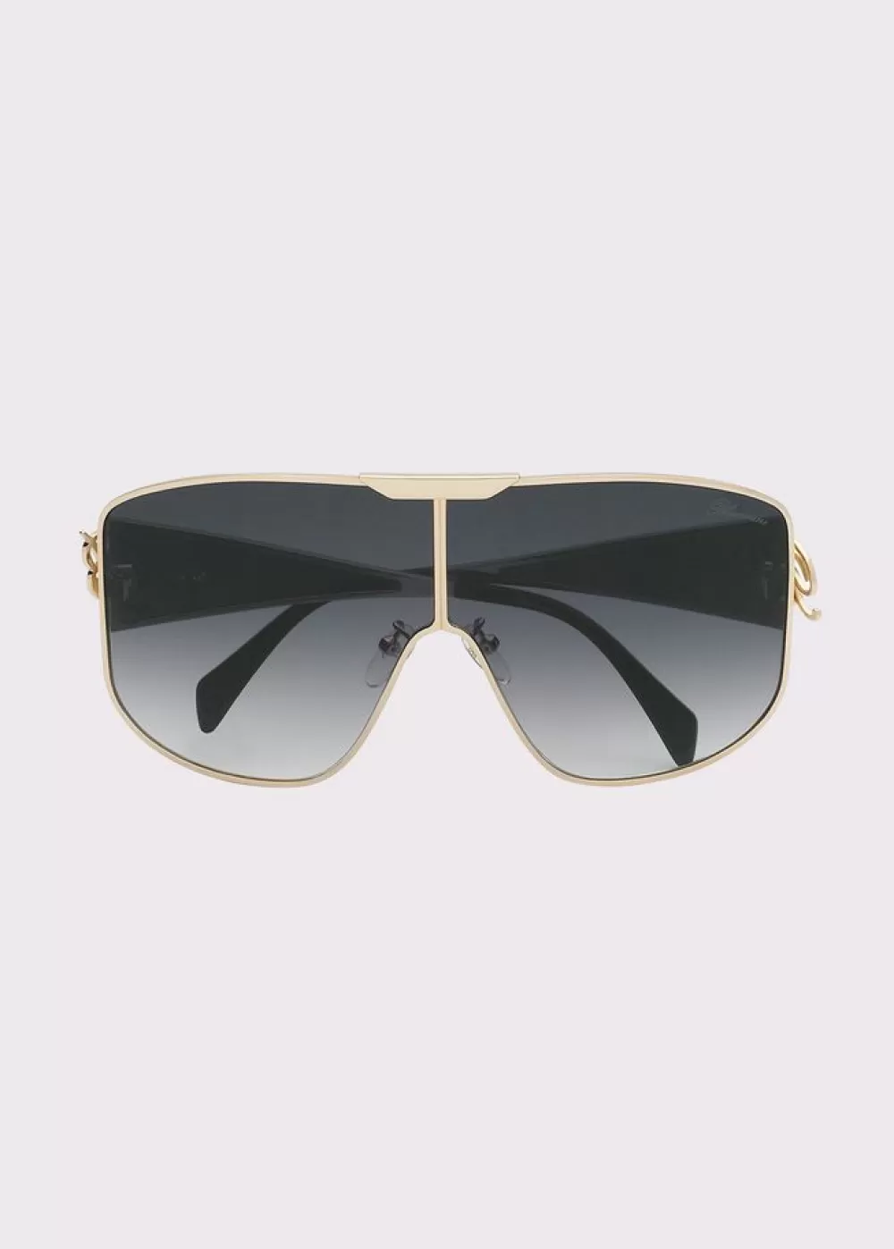 Women Blumarine Shield Sunglasses