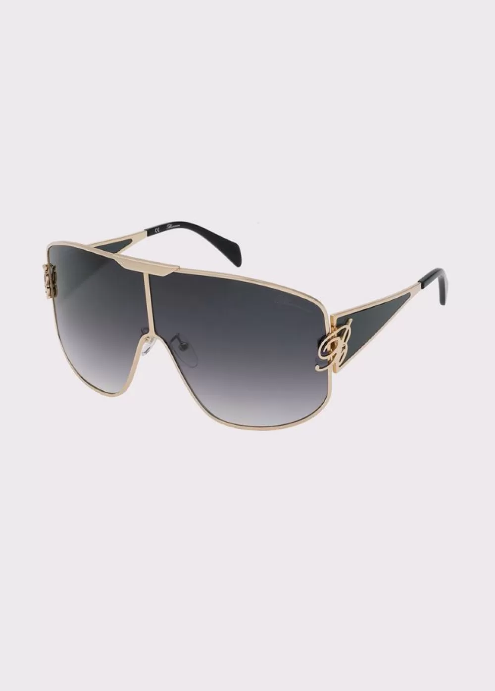 Women Blumarine Shield Sunglasses